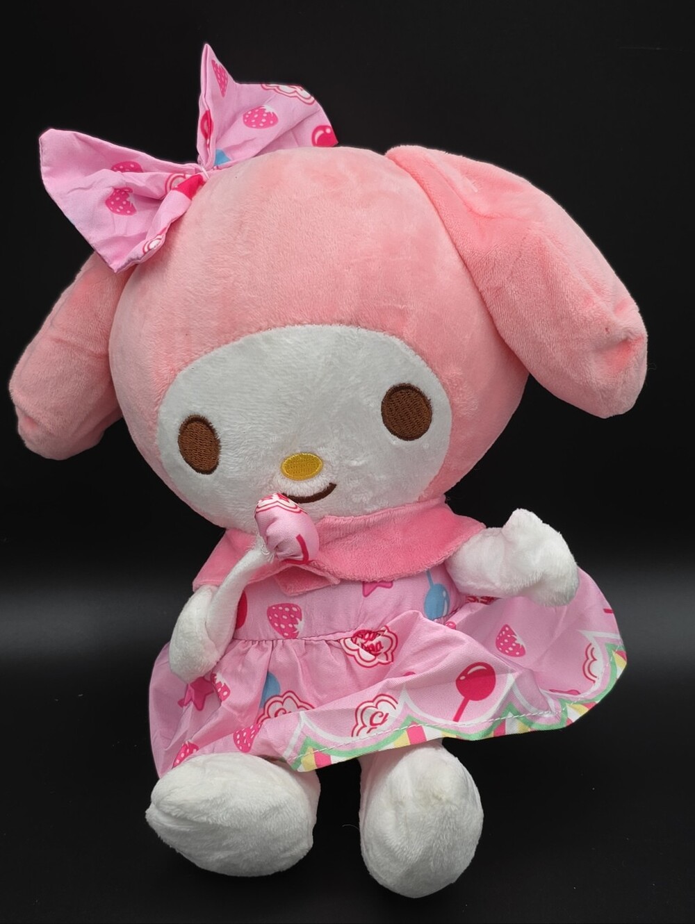 2017 Sanrio Official My Melody Plush doll Chupa Chups Collaboration Rare HTF